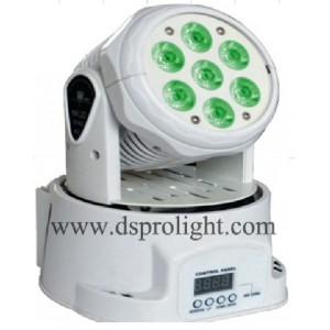 LED Moving Head wash Light 7pcs 15W RGBWA Dm-004A
