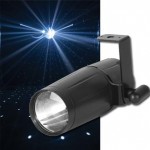Bright 3W white LED Pinspot with 12-degree